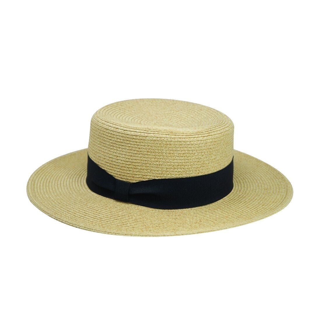 Banda Canotier Marfil Negro