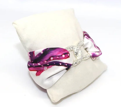 Purple Seahorse Infinity bracelet