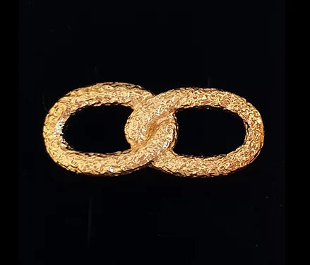 Pulsera Infinity Leopardo Naranja