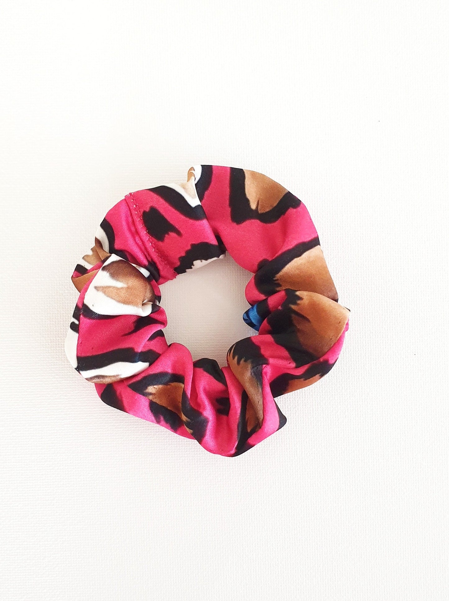 Candy Leopard Scrunchie