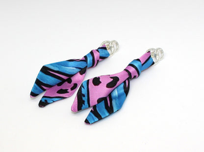 Pendientes de leopardo dulce